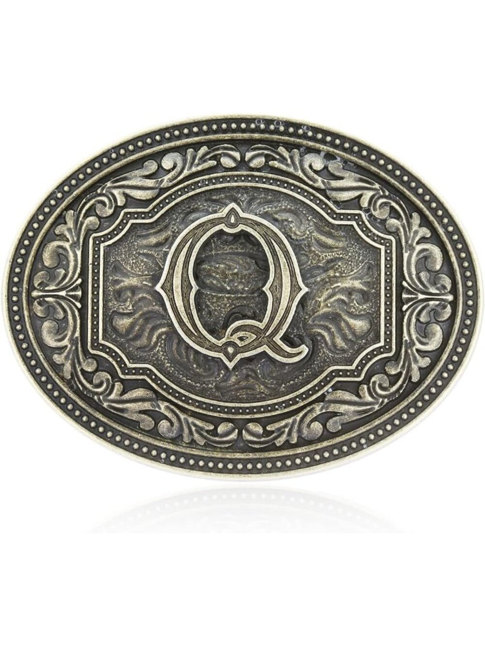 Unisex O Imported Western Belt Buckle Initial Letters Cowboy Rodeo